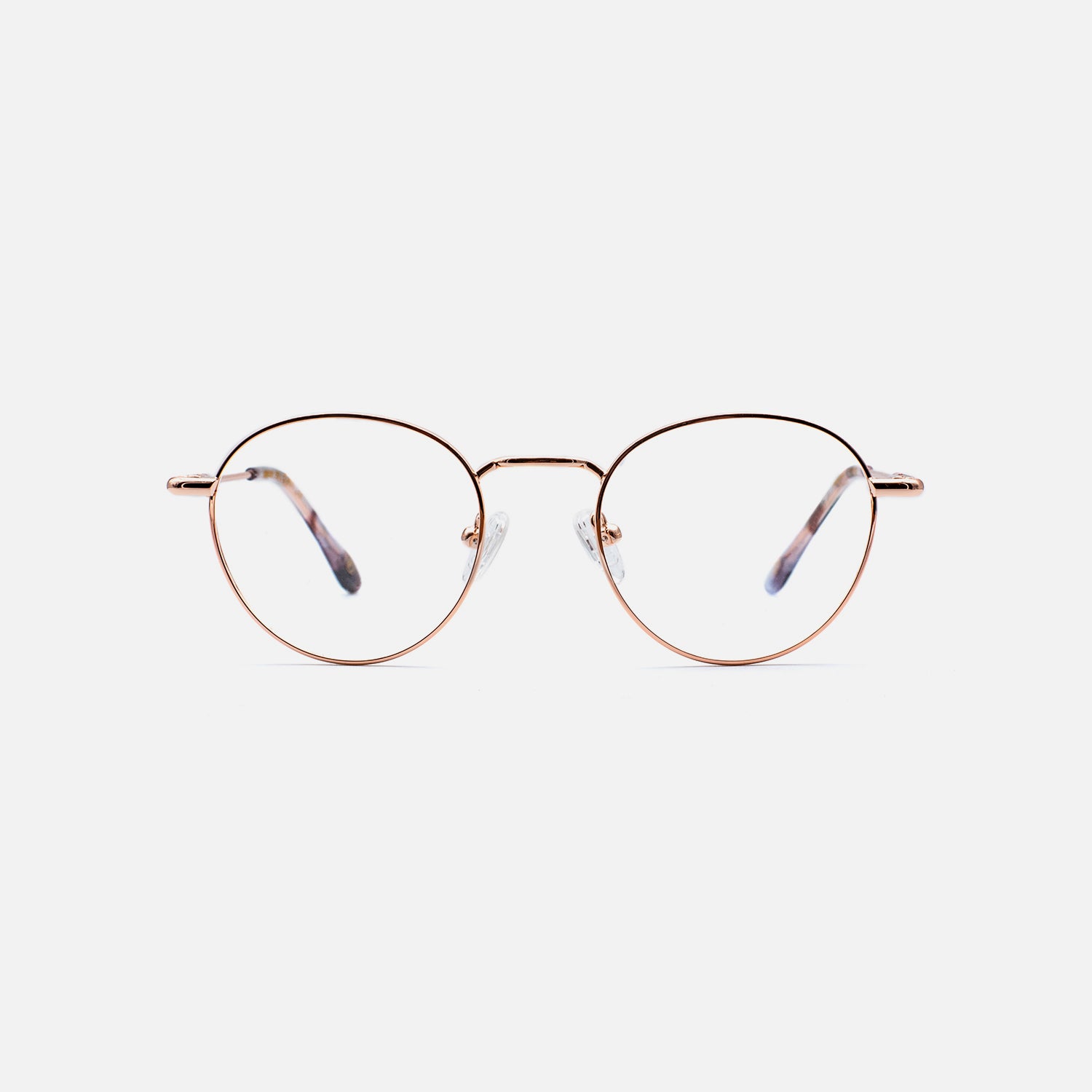 GAFAS_METALICAS_REDONDAS_DORADAS_ROSAS_PEQUEÑAS_BARCELONA_FLORIT VERGOS_C1